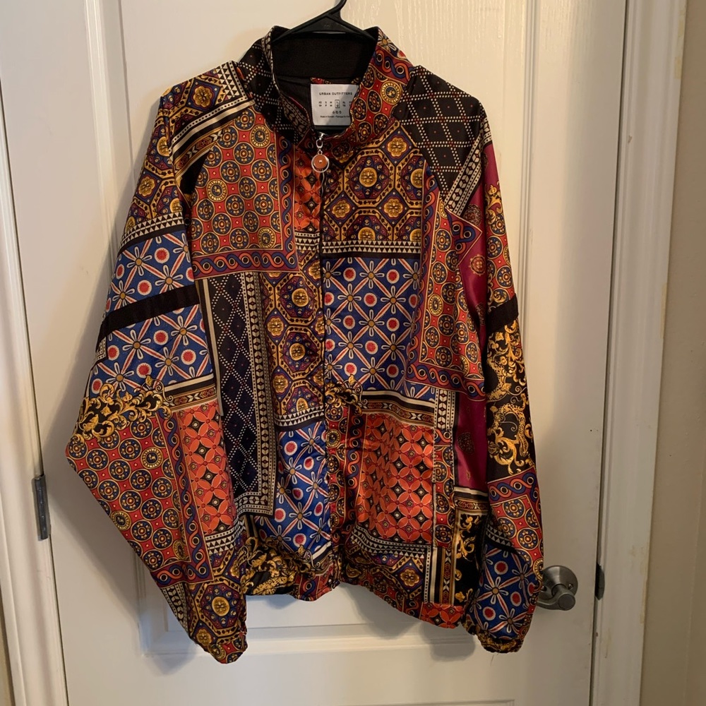 Versace like zip up jacket